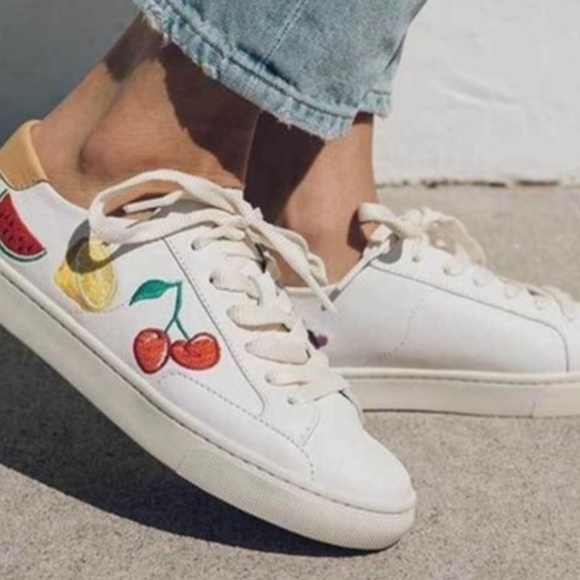 Soludos Shoes - SOLUDOS FRUIT SALAD IBIZA WHITE SNEAKER